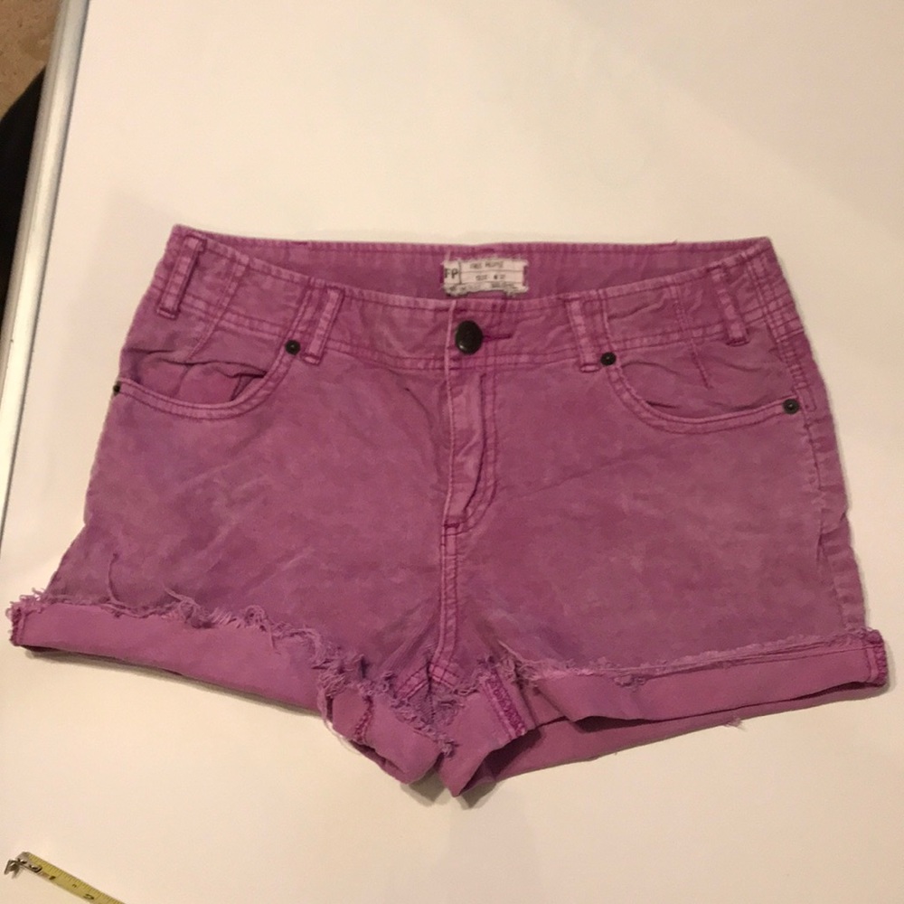 Free people corduroy shorts